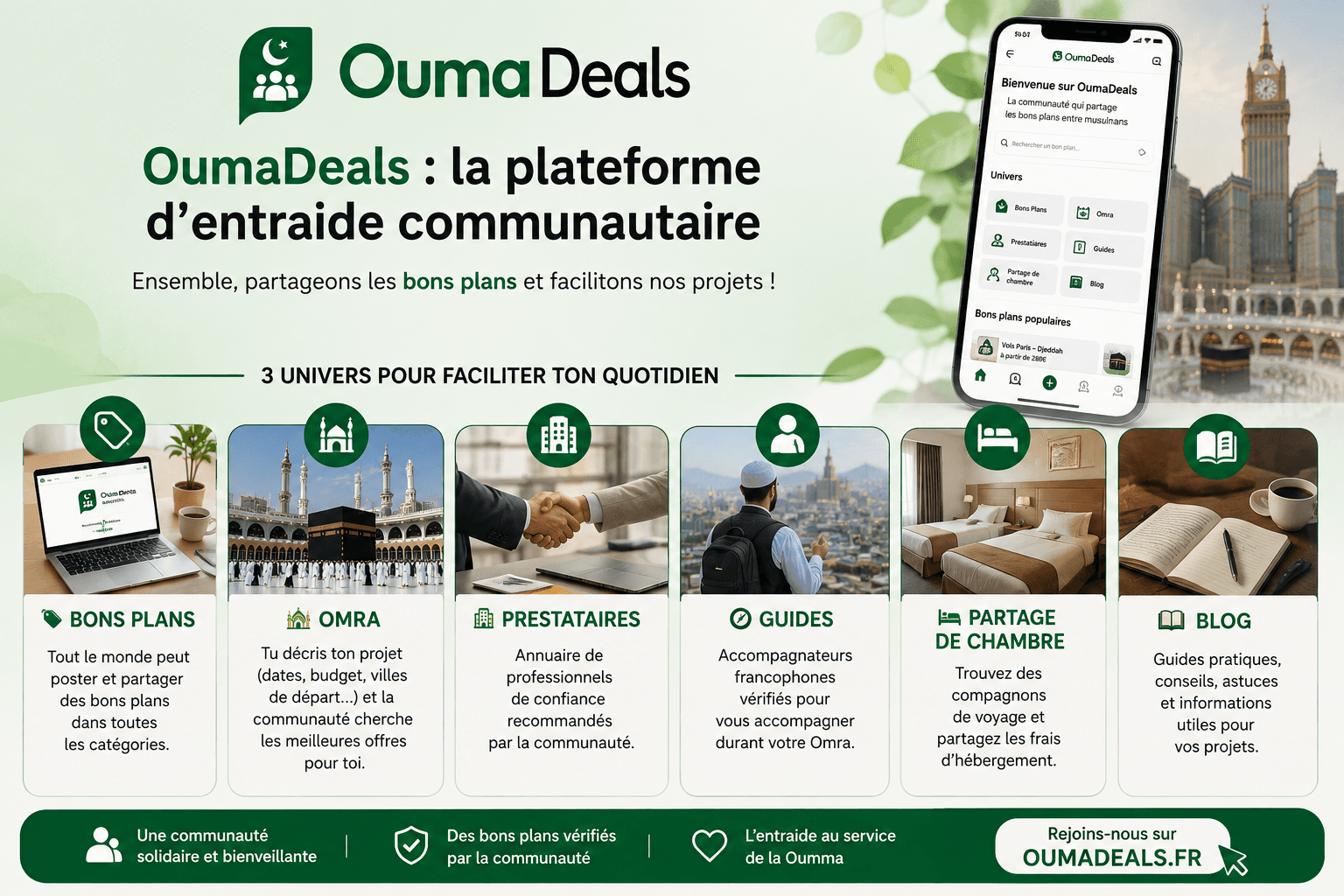 OumaDeals : la plateforme d'entraide communautaire